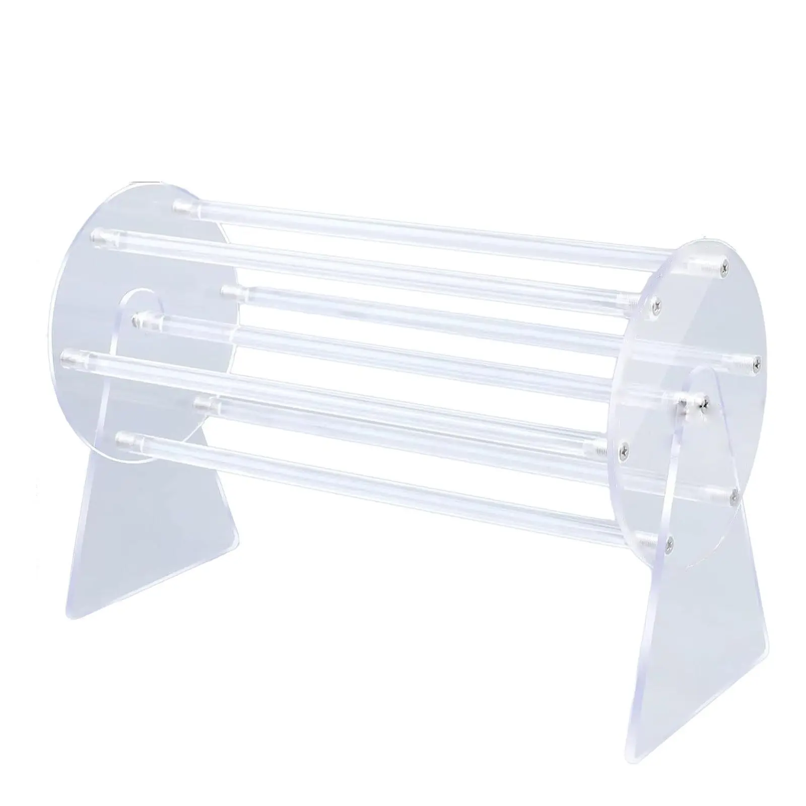 Acrylic Claw Clip Organizer Holder,360 Degree Rotating Claw Clip Holder and Storage,Hair Clip Organizer Display Stand image 5