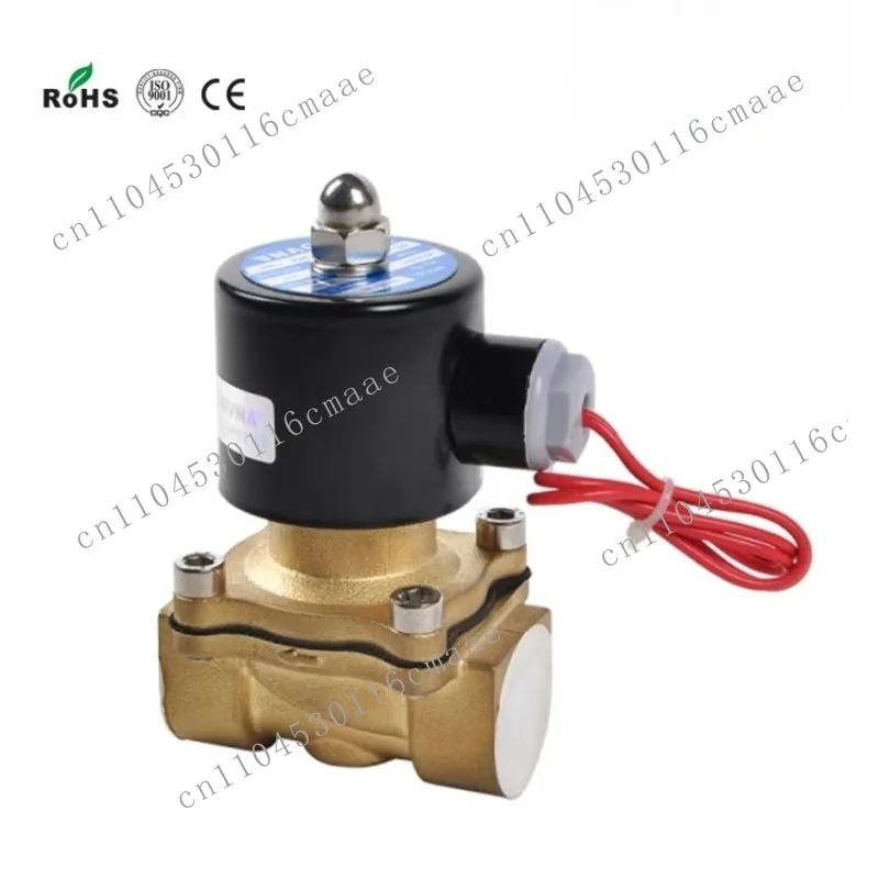 Normally Close Electric Brass 12v 24v Solenoid Valves Types for Control Two Way Magnetic Solenoid Valve