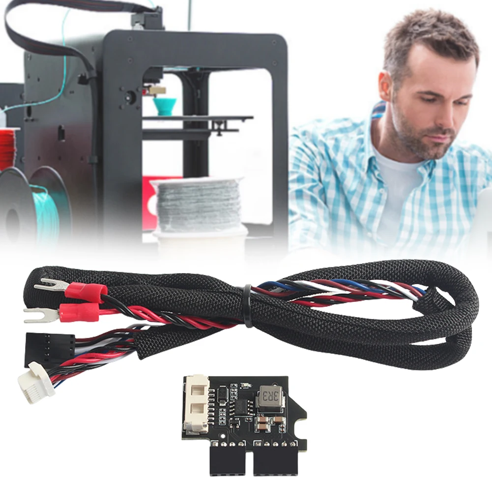 MMU3 Module with Cable MMU3 Printer Parts Board Multi Filament for MMU3 3D Printer Cable Management Kit