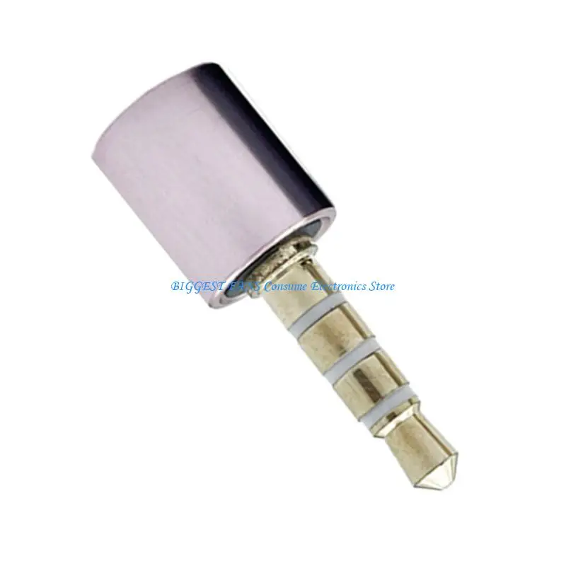  Metal Body 3.5mm Noise Canceller for Focused Study and Work Universal Compatibility