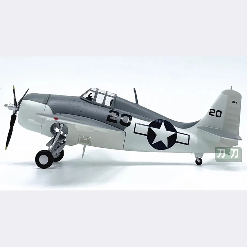 Diecast 1:72 Scale US Army F4F Wildcat carrier aircraft Alloy Simulation Aircraft Finished Model Souvenir Gifts For Adult