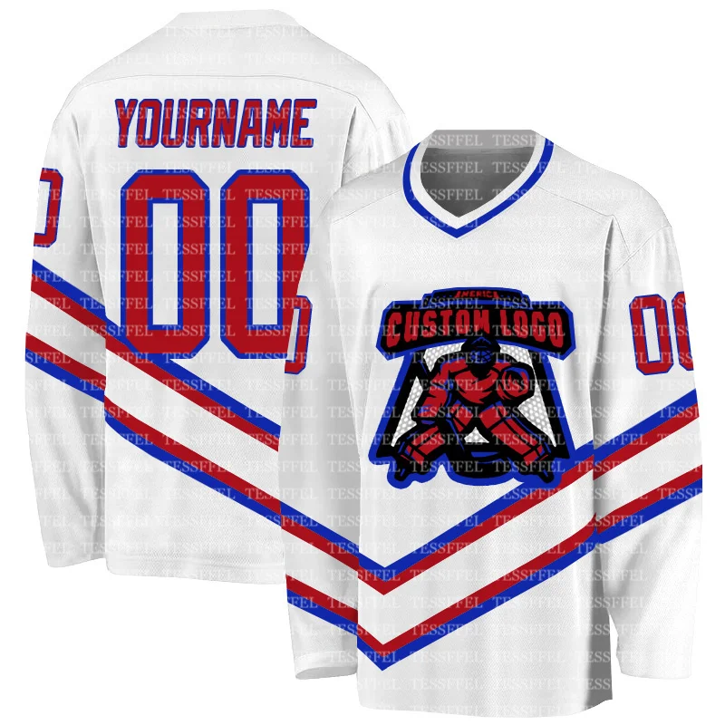 Custom Name Team Logo Vintage Flame Gradient Graffiti Colorful Pullover 3DPrint Unisex Casual Harajuku Hockey Jersey Shirts AX12