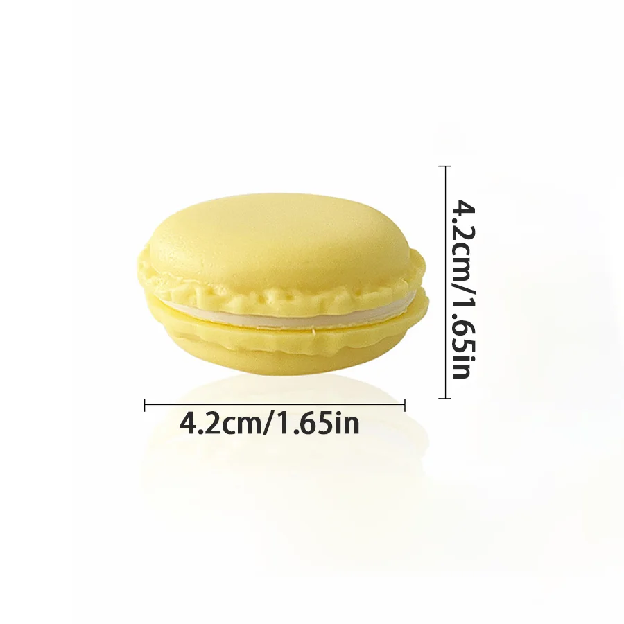 5pcs Mini Macaron Storage Box Portable Packaging Box for Earring Necklaces Jewelry Earphone Coin Household/Outing Supplies XJM