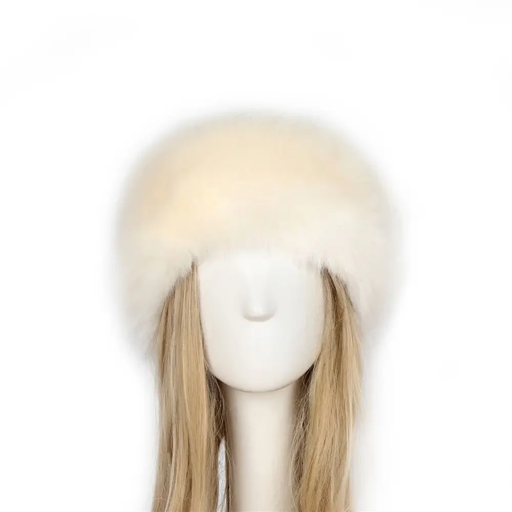 Ski Sneeuw Oorwarmer Nepbont Hoofdband Vrouwen Oorbeschermer Pluizige Russische Caps Outdoor Winter Hoeden