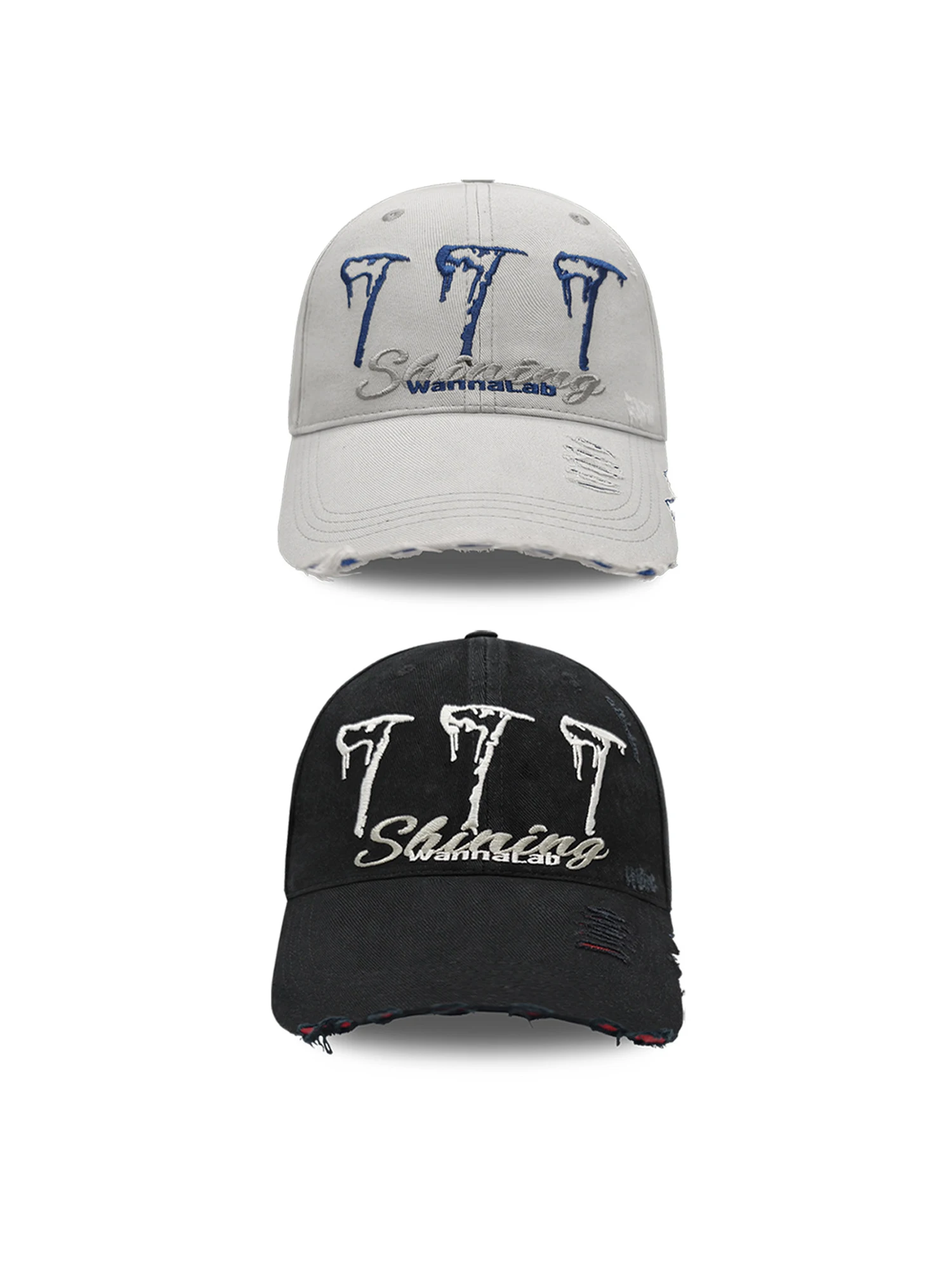 casquette-en-coton-brodee-wanna-lab-26ss-777-shark-washed-outlined-visiere-incurvee-reglable-casquette-bec-de-canard-unisexe-pour-l'ete