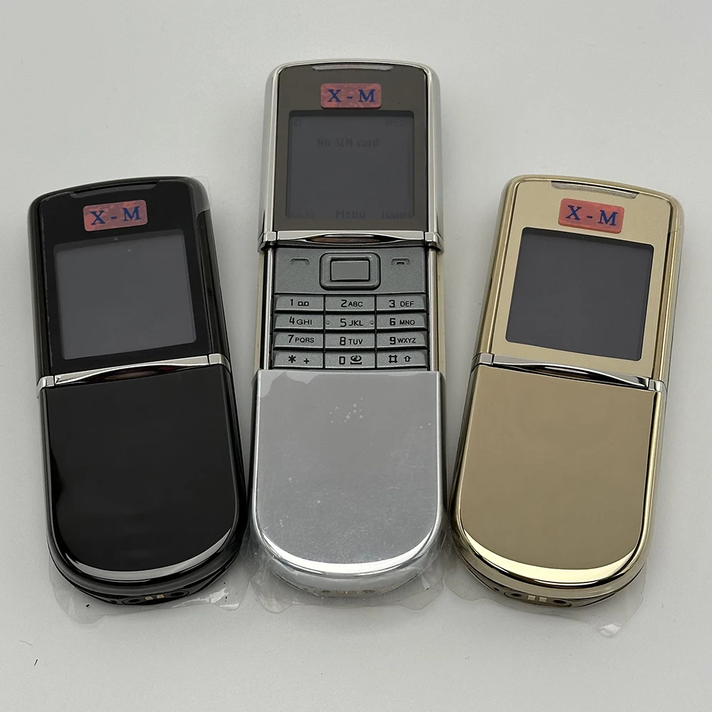 Original 8800 Sirocco 8800SE Unlocked Mobile Cell Phone 2G GSM Tri-Band Russian/Arabic/Hebrew Keyboard Cellphone.Made on 2006.