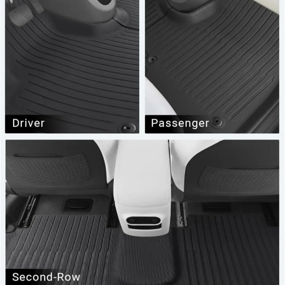 XPE Floor Mats Compatible for Hyundai Ioniq 5 2021 2022 2023 2024,Fully Surrounded Footpads Waterproof Non-Slip Accessories