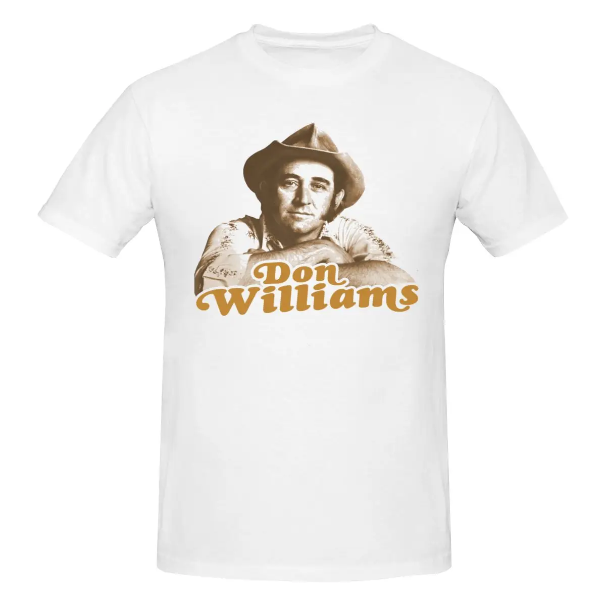 Don Williams Men's Classic Unisex Cotton T-Shirt for Men & Women, Classic Tee