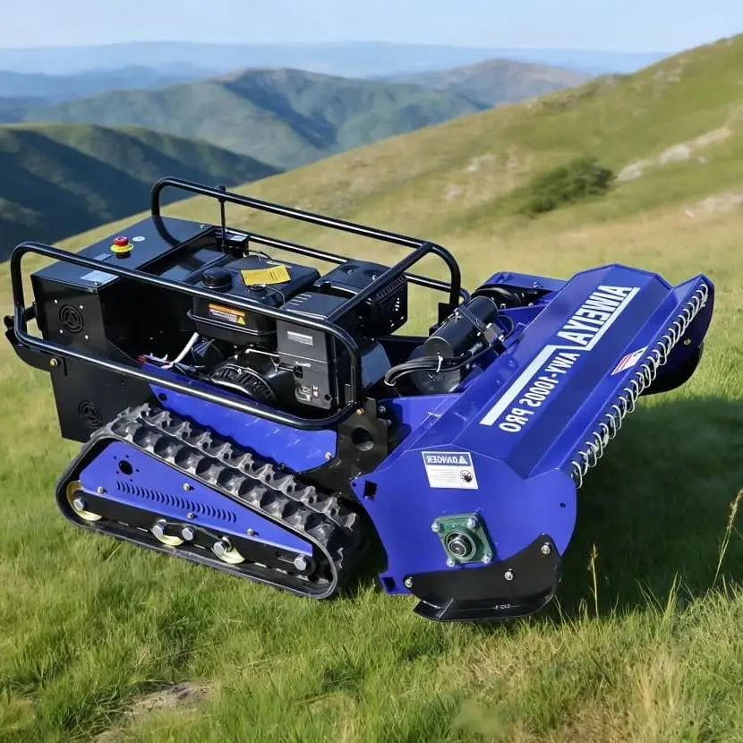 

Customized Heavy-Gauge Steel Mower, 4-Stroke Single Cylinder, Wireless Smart Remote Control, Self-Propelled, Customizable.