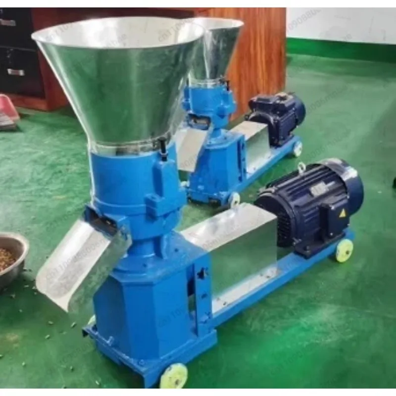 Rotary Feed Pellet Machine Food Pellet Making Machine Electric Animal Feed Granulator for Grain Straw Chicken Pig Poultry