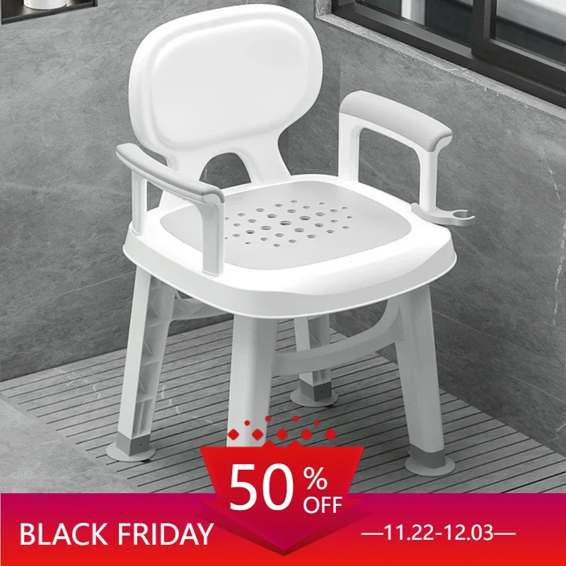 Storage Stool Movable Toilet Seats Bathroom Cabinet Washbasin Collapsible Mini Stackable Constipation Chair Comfortable Slip