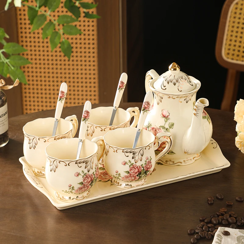 Beautiful Ceramic Cups with Fl - đánh giá và giá Coffee Tea Or