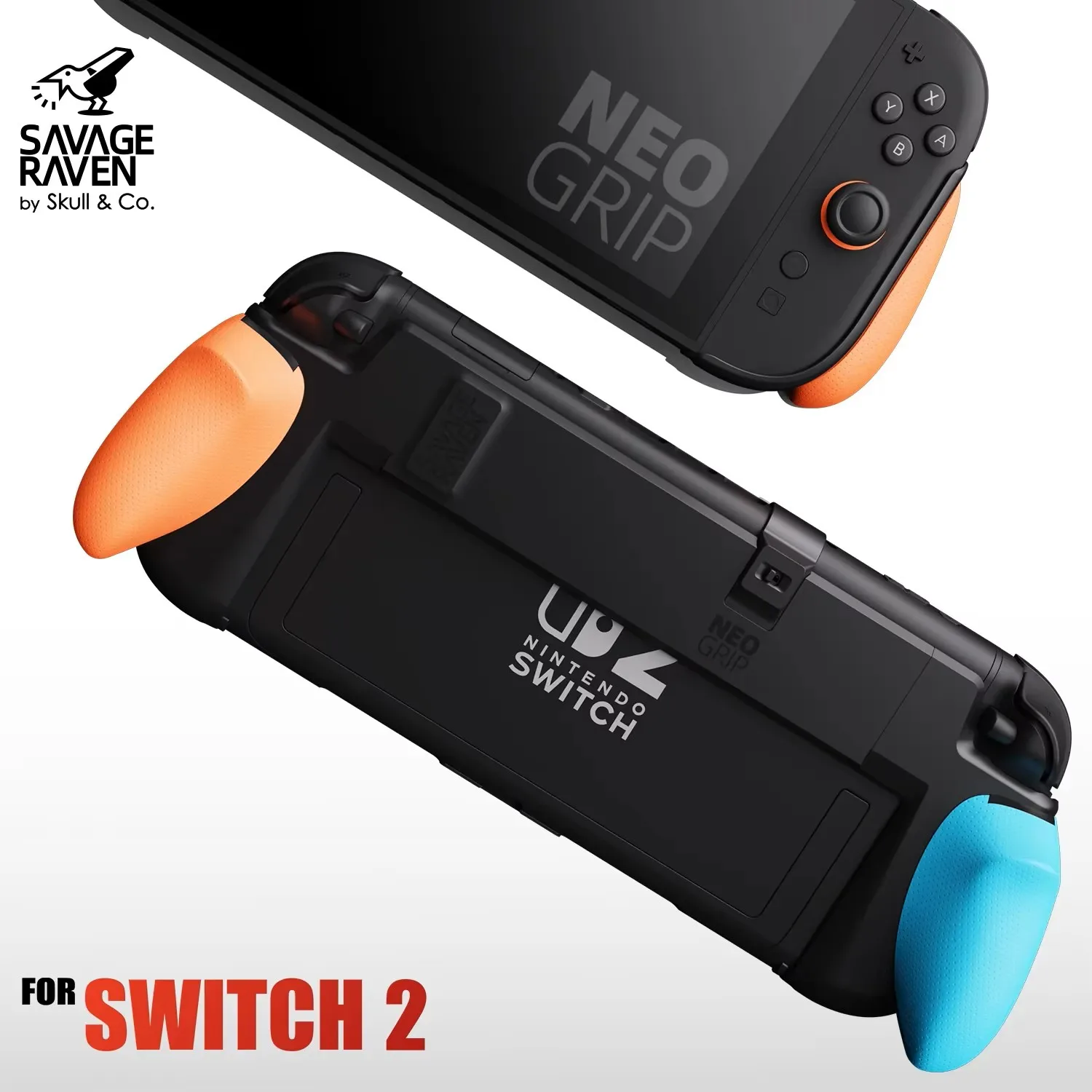 Skull & Co. NeoGrip Protective Grip Case for Nintendo Switch 2 Console NS2 Accessory