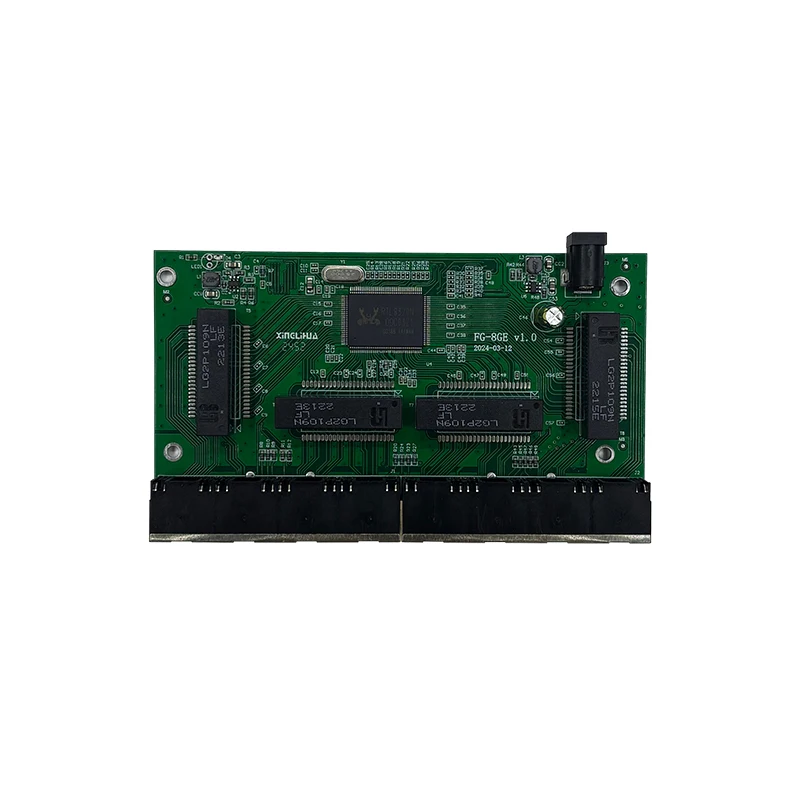 Module de Commutateurs Industriels Réseau Ethernet, 8 Ports, 10 m, 100 m, 1000m, 5V-16V