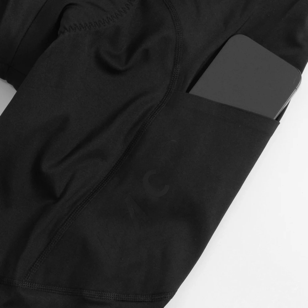 Herren-Radtrikot-Hose mit Trägern, 7-Stunden-Elastik-Interface-Polsterung, MTB-Rennrad-Langhose, professionelle atmungsaktive Radhose – Detail 4