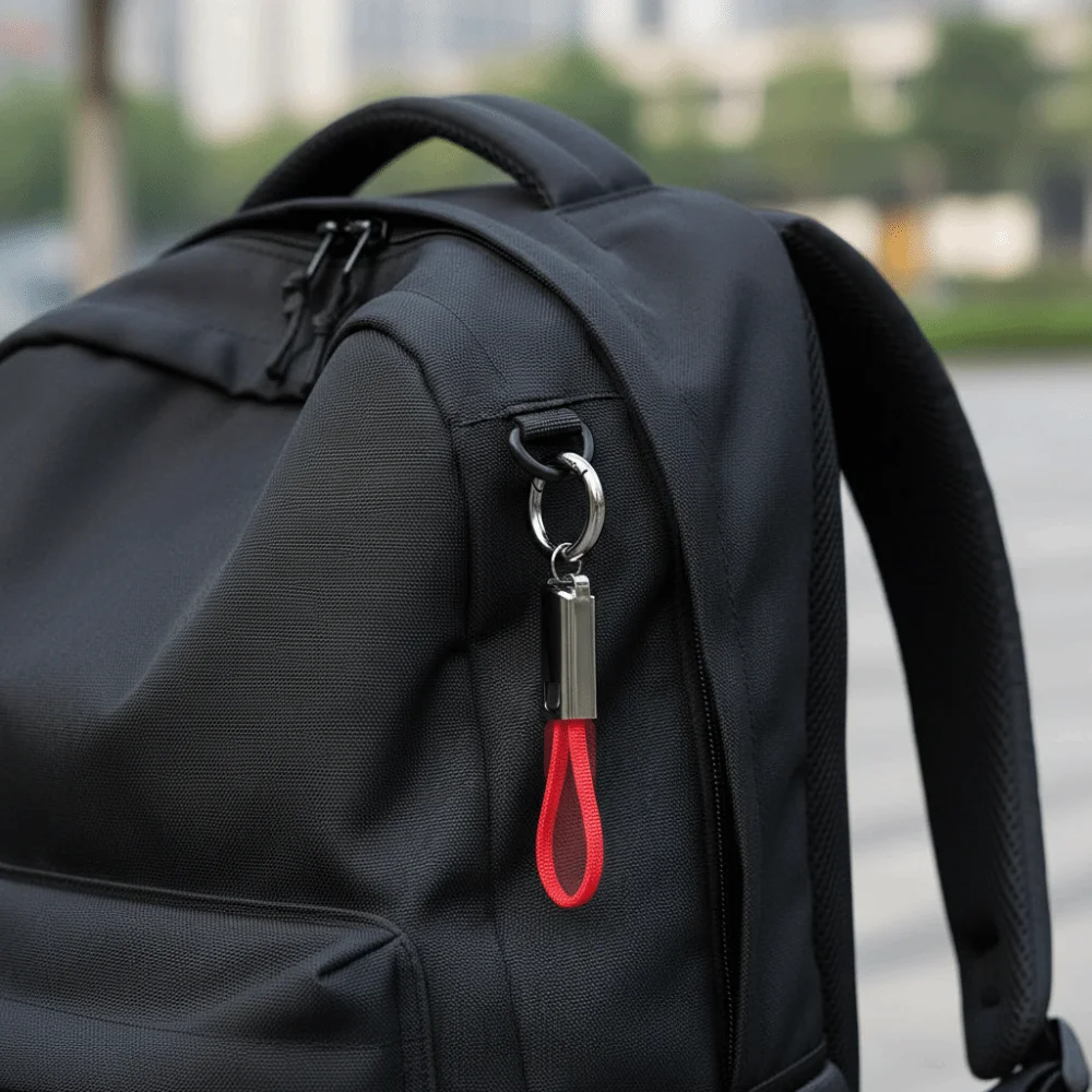 Keychain Lanyard Design Keychain USB Cable TPE Short Type C TO Type C Cable Keychain Mini Data Sync Mini Key Chain Charger Cord