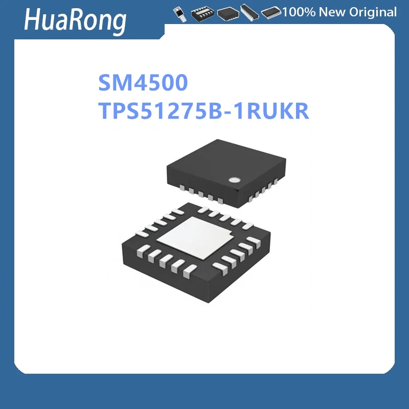 5Pcs/Lot SM4500 SW4500 TPS51275B-1RUKR TPS51275BI 1275B1 1275BI QFN20