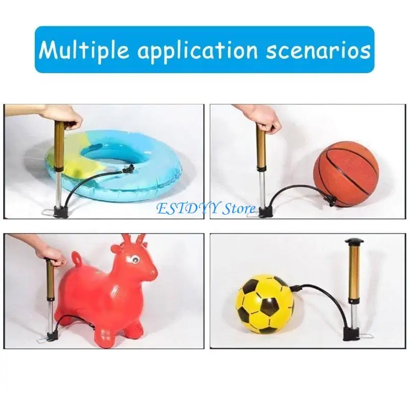 

G6DE Needle Inflator Needle Nozzle Adapter Bikes Tire Inflator Air Compressor Adapter