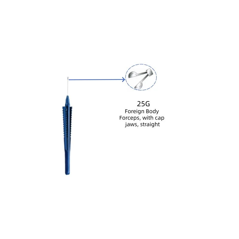 Vitreoretinal Forceps Ophthalmic Instrument 25G Surgical Tool for Eye Surgery Vitreo-Retinal Forceps