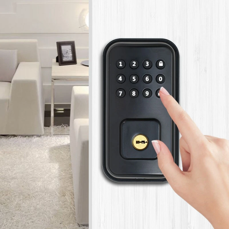 Smart Deadbolt Door Lock Keyless Entry Password Touch Code Key Electronic Auto Door Lock For Home Anti-theft Intelligent Lock