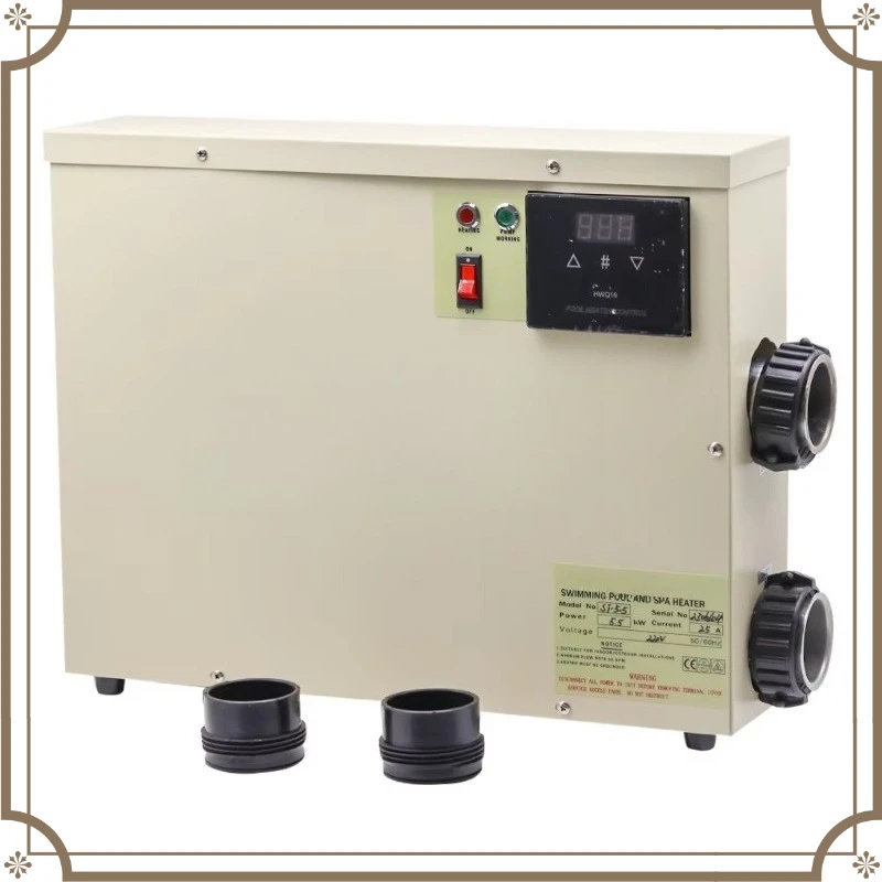 5.5KW 7.5KW 9KW 11KW Swimming Pool & Bathtub Water Heater, Thermostat Controlled, 220V/380V Brand New
