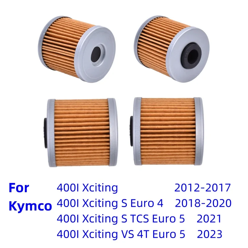 ASDL Resistant to Deformation Corrosion-Resistant Motorcycle Oil Filter for Kymco 400I 400 I Xciting S TCS VS 4T Euro 5 4