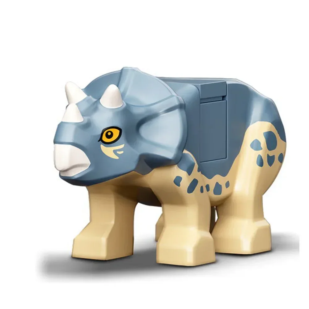 مجموعة مكعبات بناء المعرض الأحفوري على شكل ديناصور World Dinosaur. مجموعة ألعاب للأطفال، هدية رائعة للعام الجديد وأعياد الميلاد