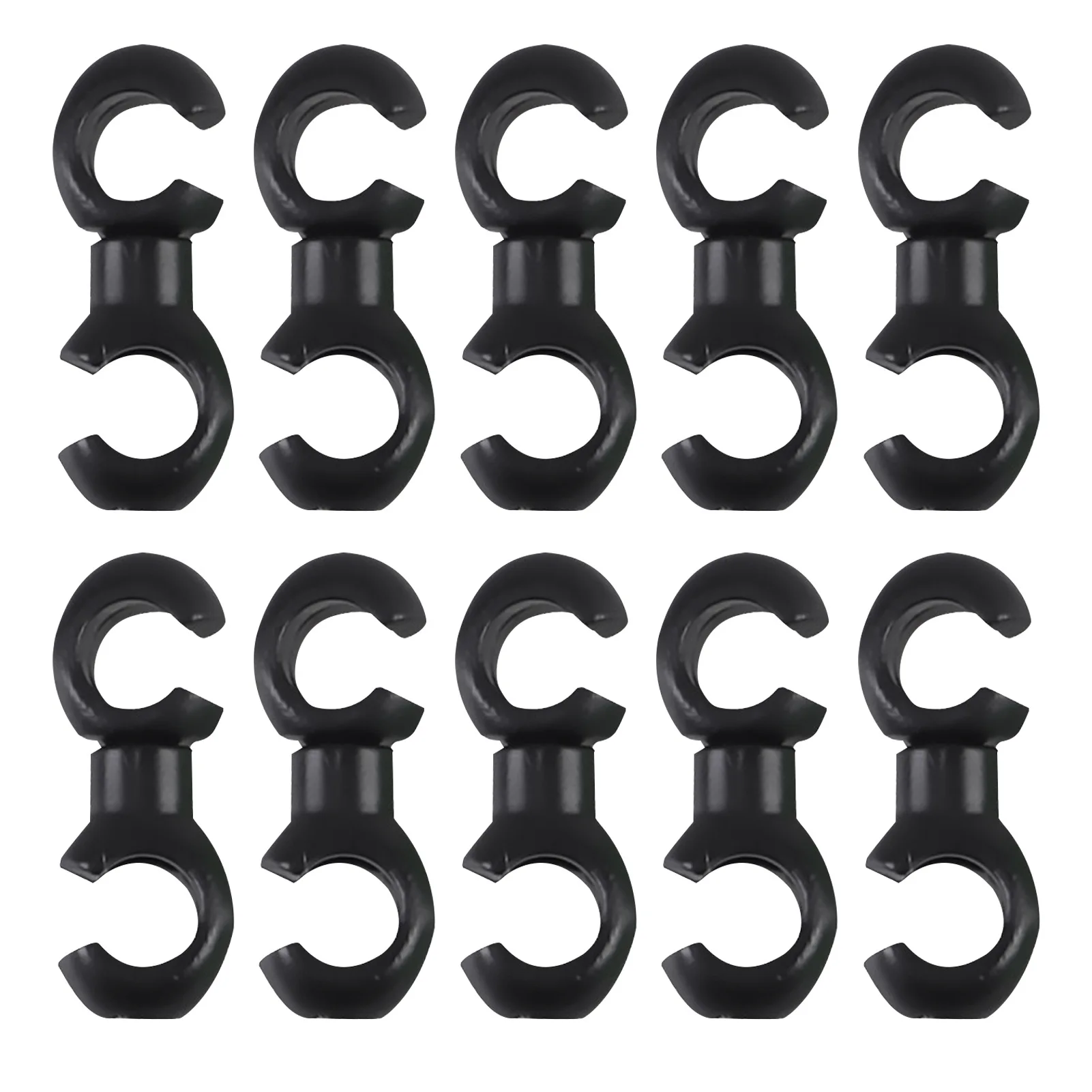 AliExpress NONE 10pcs bicycle hub buckle storage device, variable speed line tube, brake line tubing, S buckle, cycling accessories