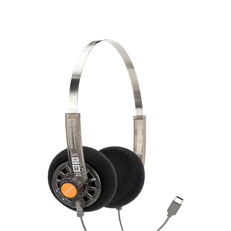 MOONDROP OLD FASHIONED On-Ear hoofdtelefoon 40 mm grote dynamische driver 0,78-2-pins 3,5 mm stekker