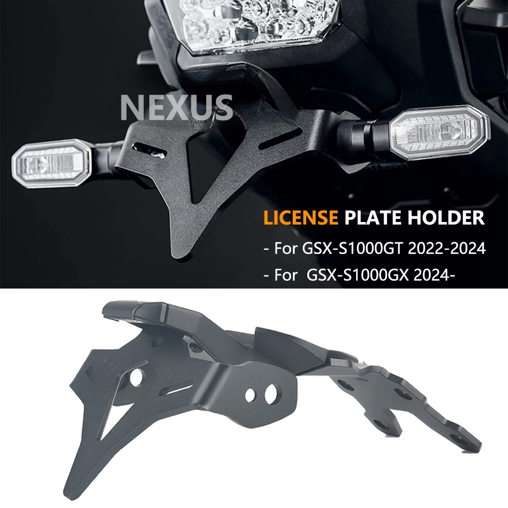 Motorcycle  License Plate Holder Rear Short Tail StockTailstock Frame Bracket For SUZUKI GSX-S1000 GT GX GSX-S1000GT GSX-S1000GX