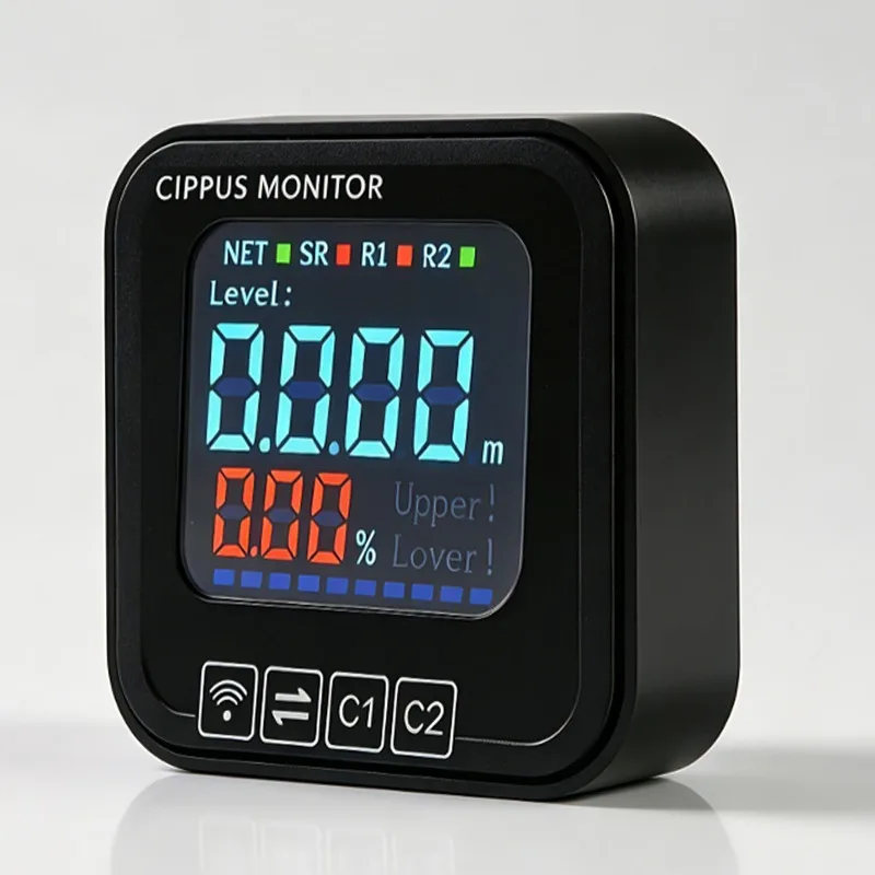 APP WiFi LED Gateway Real-Time Temperature Display Tuya Alarm Water Level Sensor Tank Level Monitor