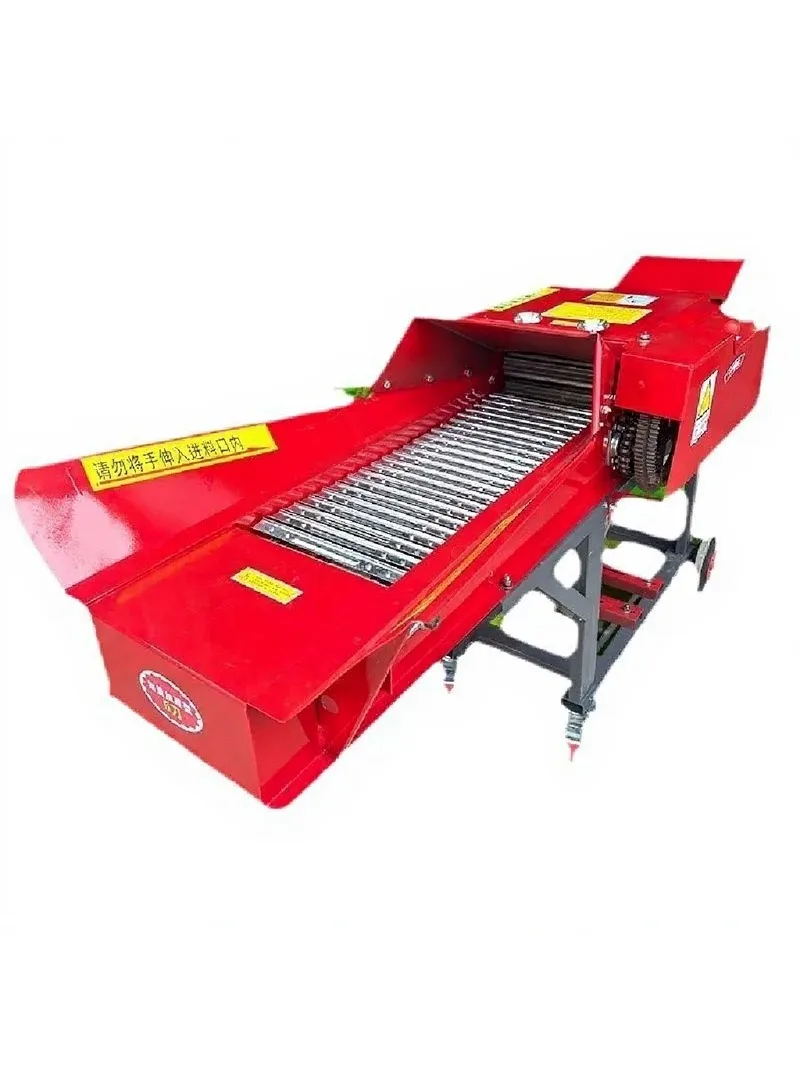 6 Wet Dry Grass Cutter Straw Crusher Guillotine Machine for Livestock Forage