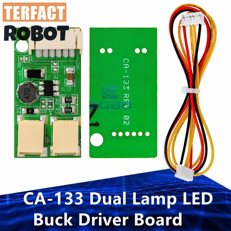 1~10PCS Placa controladora LED de doble lámpara CA-133, Placa de corriente constante LED de doble puerto, Fuente de corriente constante de 9.6V para cableado