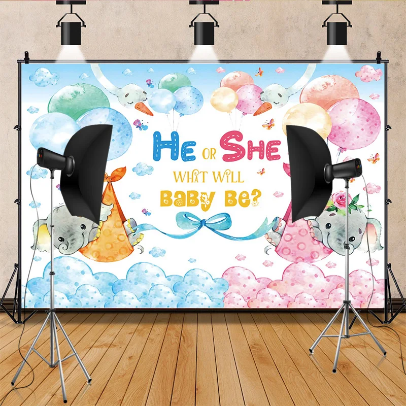 Fondo de fotografía salvaje para fiesta de cumpleaños, telón de fondo de animales para recién nacido, elefante, Safari, WP-42 de estudio fotográfico