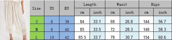 Women's Y2K Loose Fit Bloomers Cropped Pants Drawstring High Waist Floral Lace Patchwork Calf-Length Lantern Trousers