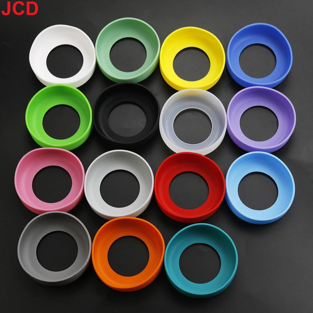 JCD 1piece 7CM Silicone Thread Cup Bottom Cover Cup Cover Glass Anti-skid Anti Scald Thermal Insulation Protective Pad ﻿