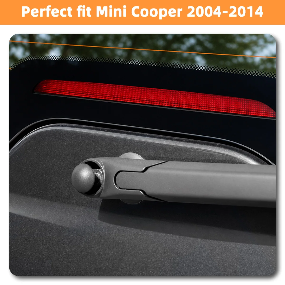 Mutterkappe für den Heckscheibenwischerarm, passend für Mini Cooper 2005-2013, Cooper Countryman 2011-2016, 61627129282, Außenzubehör – Detail 4