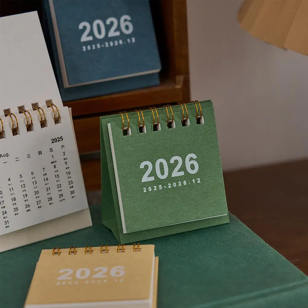 

2026 Desk Calendar Mini Calendar Books To Do List Daily Monthly Yearly Planner Time Manegement Desk Decorations