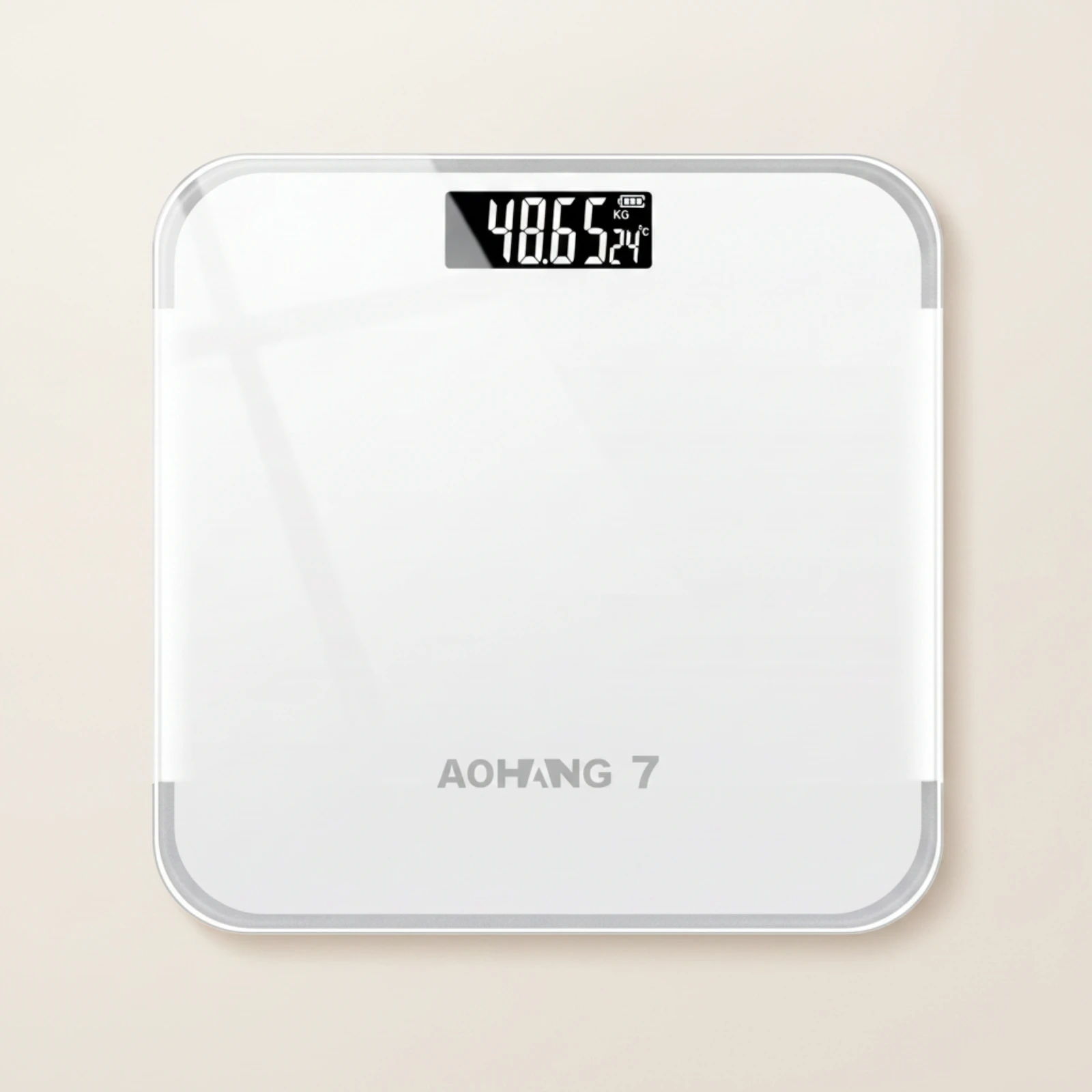 Digital Body Weight Scale Easy to Read Electronic Body Scale Slim Backlit for Bedroom, Dorm Room