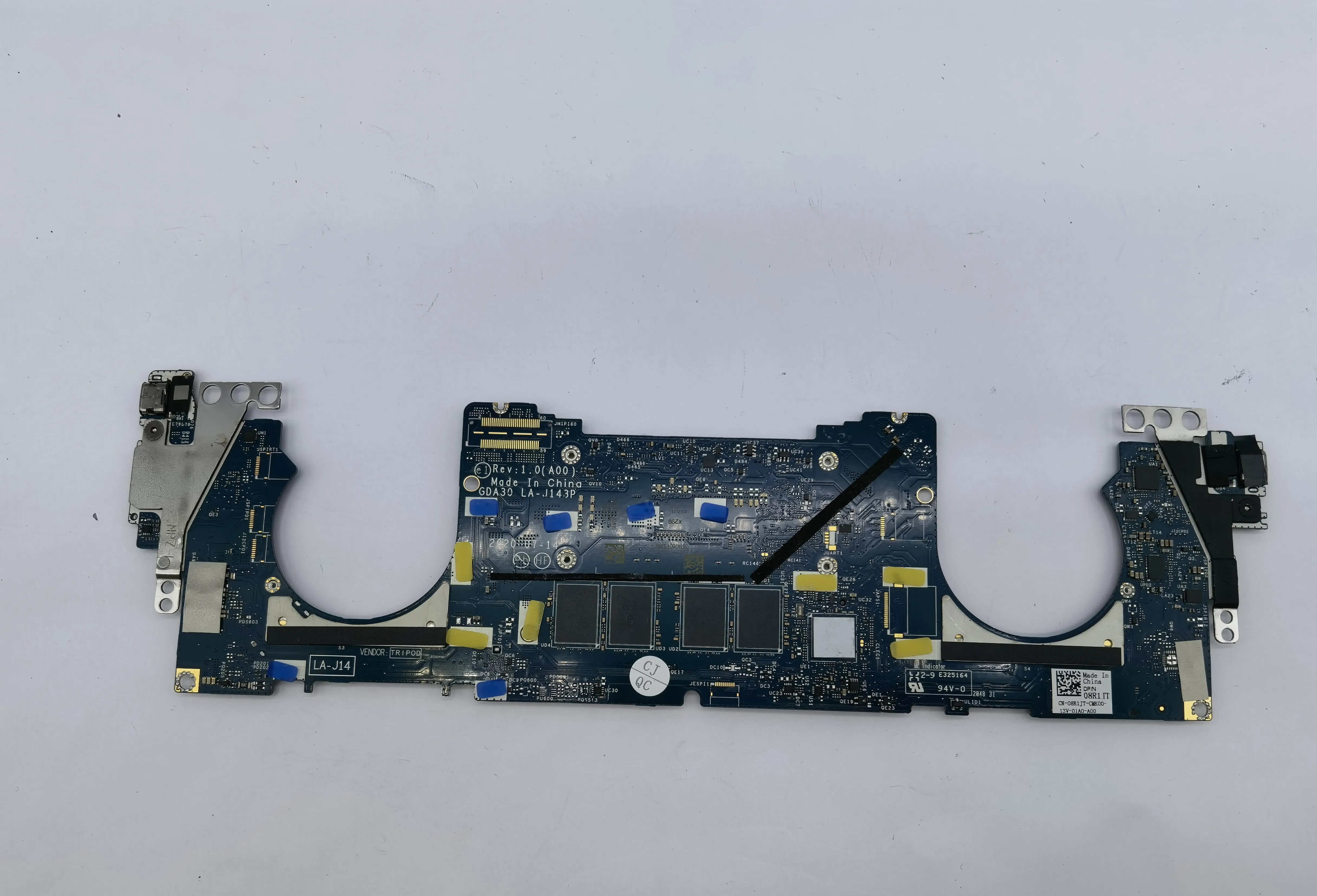 For DELL XPS 13 9310 Portable Laptop Motherboard.LA-J143P
