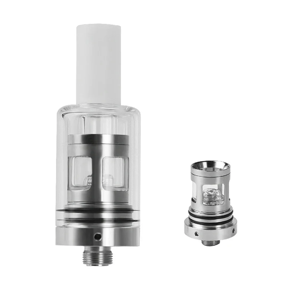 Longmada Glowcore Quarta Wachs Zerstäuber Vaper Tank Reinem Quarz Spule Kammer mit 510 Gewinde Glas Mundstück