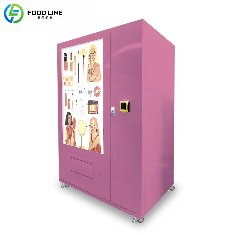 

Professional Vending Machine Manufacturer Beauty Vending Machine pink Vending Machine for Shopping Mall Customized