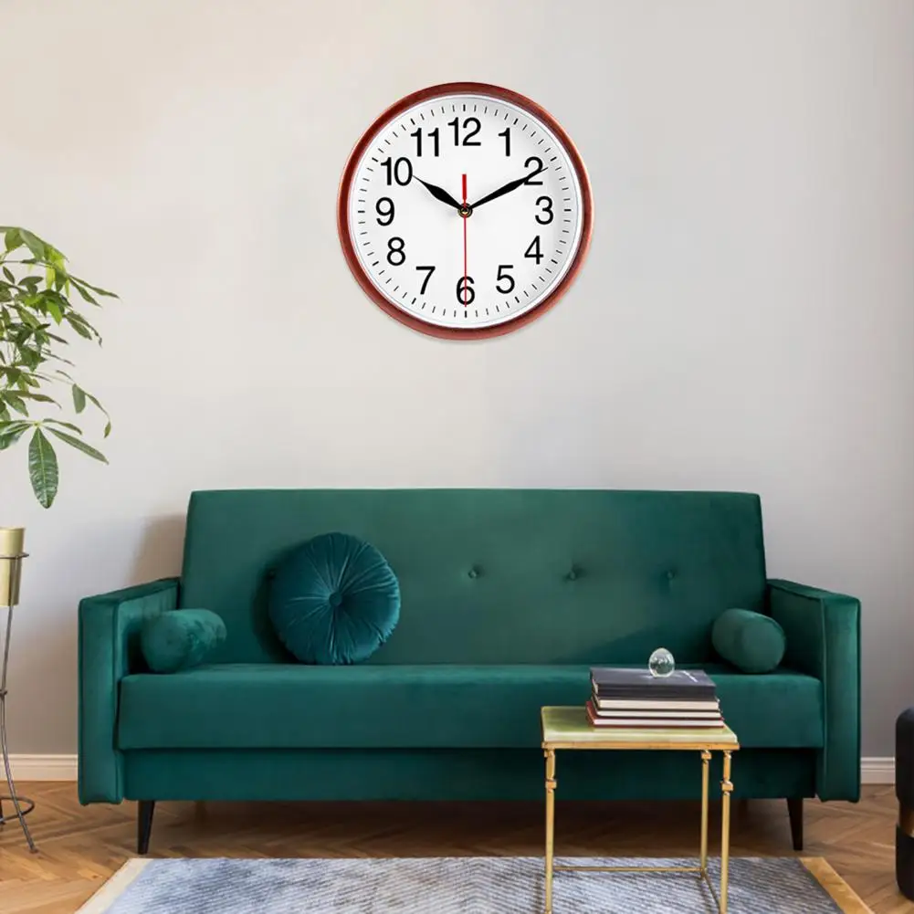 Wall Clock for Ages Quartz Clock for Seniors Stylish Quartz Clock for Home Cafe Decor Durable Non-ticking Wall Clock for Dining