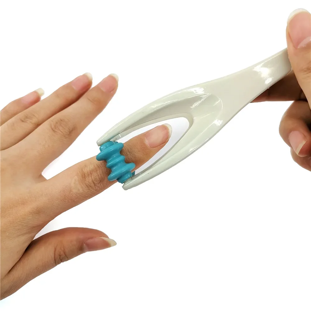 มือ Acupoint จุด Finger Joint Massager Roller มือถือนวดผ่อนคลายการไหลเวียนโลหิตสุขภาพเครื่องมือนวด