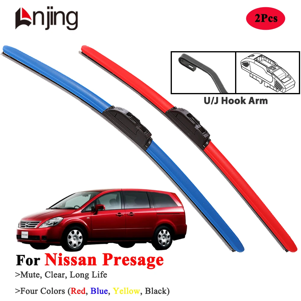 

LNJING Windshield Wiper Blades For Nissan Presage 1998-2009