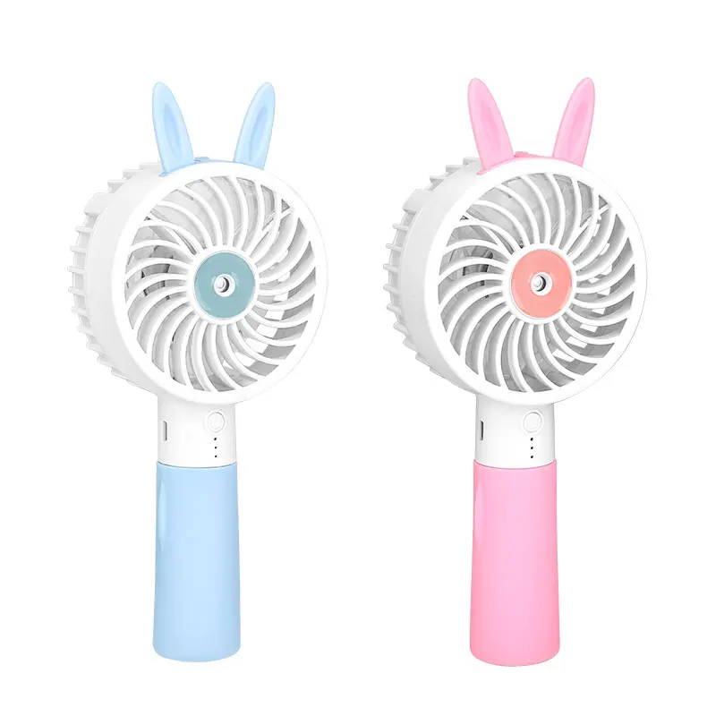 2024 Electric Digital Display New Usb Desktop Student Small Strong Wind mini portable handheld fan