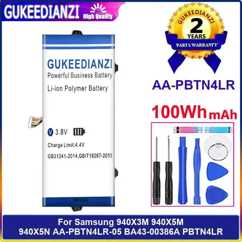 

Надежная замена для Samsung 940X3M 940X5M 940X5N AA-PBTN4LR-05 BA43-00386A PBTN4LR 100 Втч аккумулятор для ноутбука AA-PBTN4LR