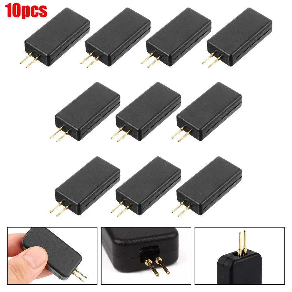 10PCS Car Simulator Emulator SRS Resistor Bypass Fault Finding Diagnostic Tester Car Repair Tool Black