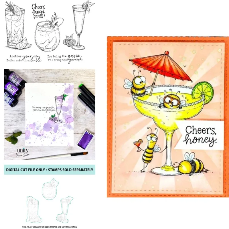 Time For a Pause The Paper Apothecary Metal Cutting Dies and Stamp DIY Scrap booking Card Stencil Paper Cards Handmade Album