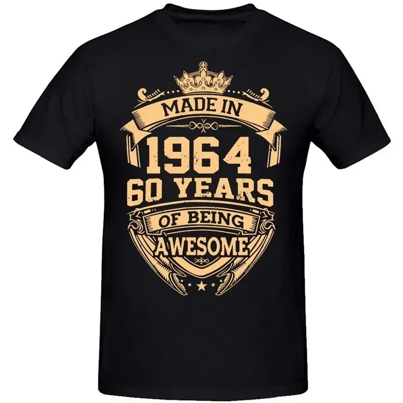 

ex Funny Birthday Anniversary T-irt Made in 964 High Waist pe Romantic Sle Nine Sve Length Other Ocns